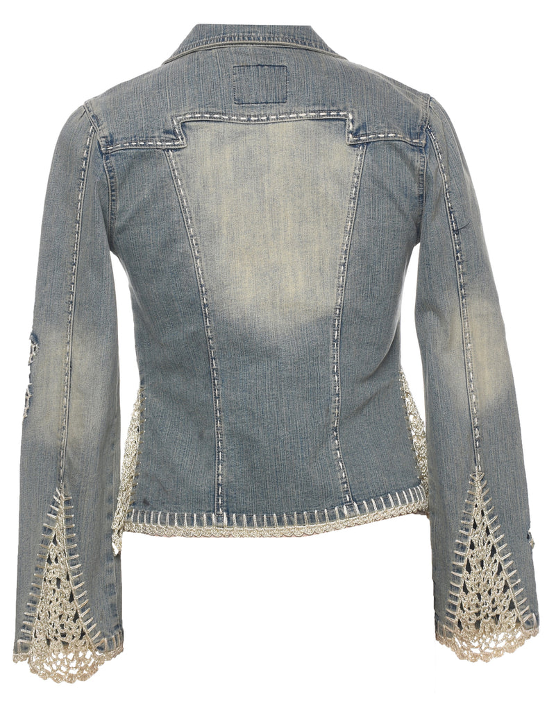 Patchwork Denim Jacket - S