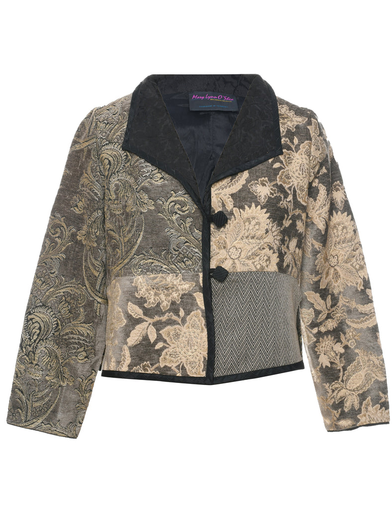 Patchwork Tapestry Jacket - M