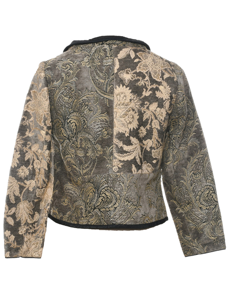 Patchwork Tapestry Jacket - M