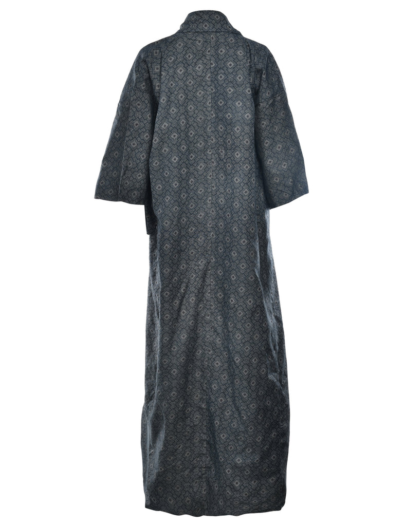 Pattern Full Length Kimono - L