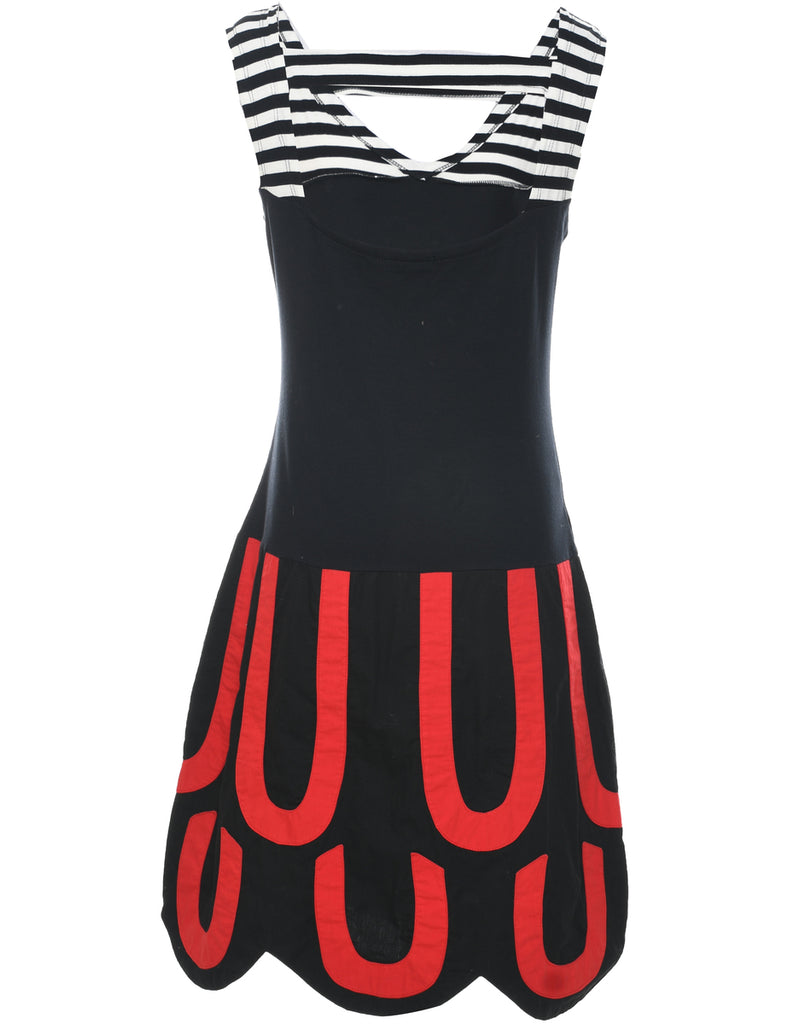 Patterned Dress - L