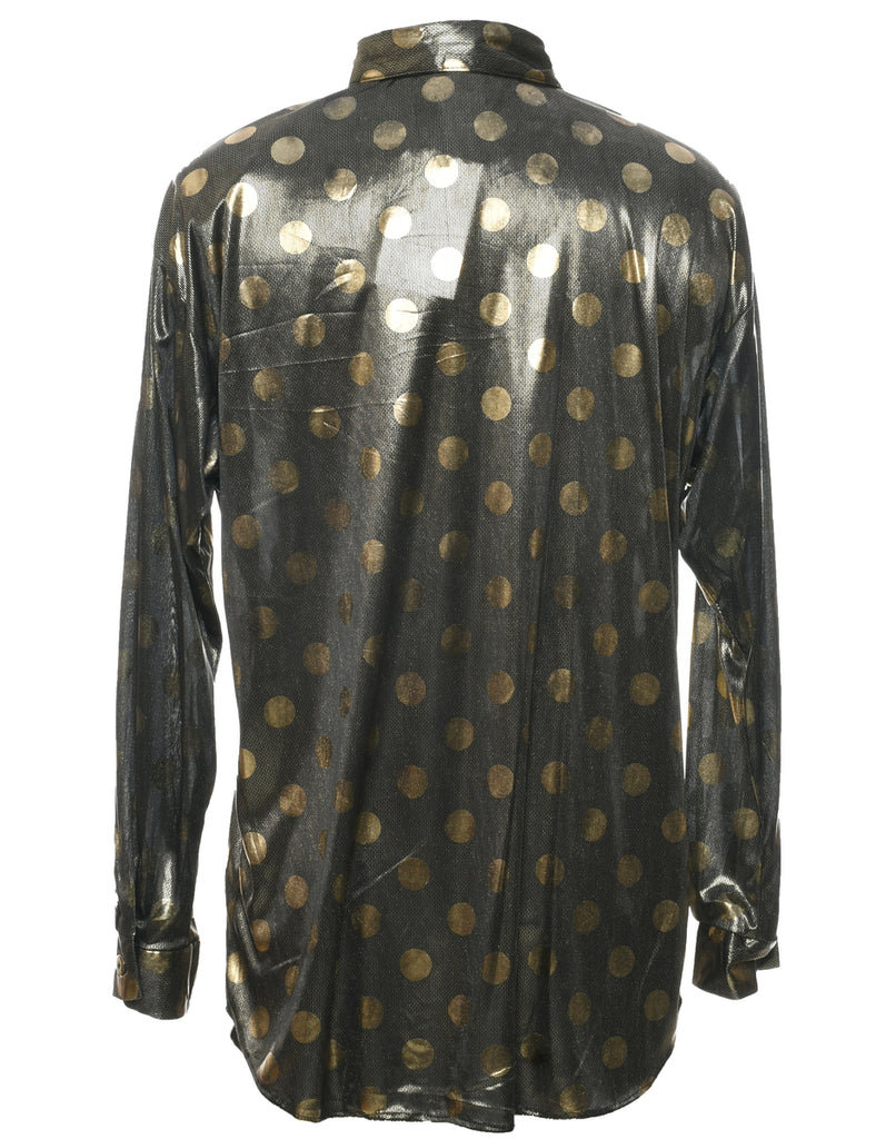 Patterned Evening Shirt - L