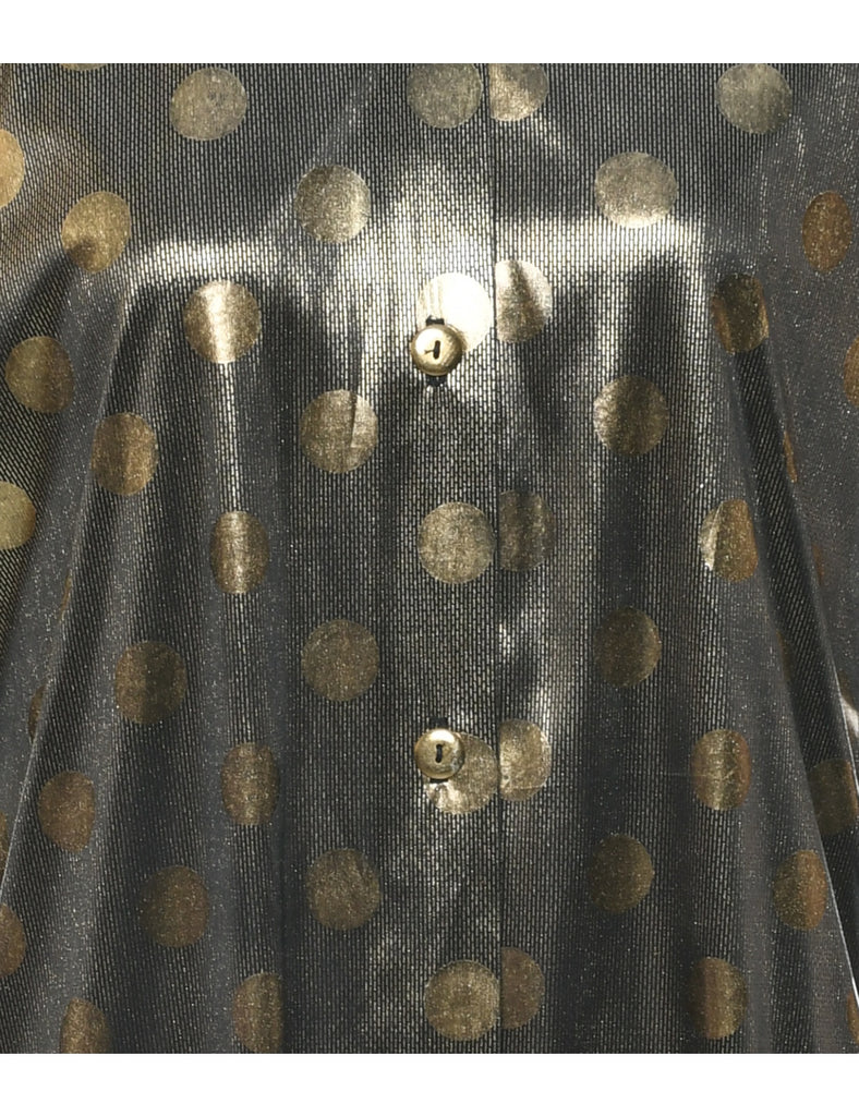 Patterned Evening Shirt - L