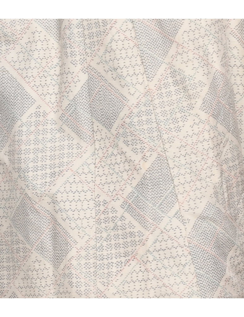 Patterned Full Length Kimono - XL