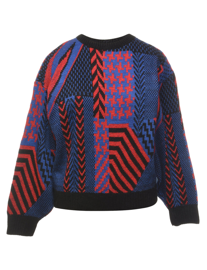Patterned Jumper - M