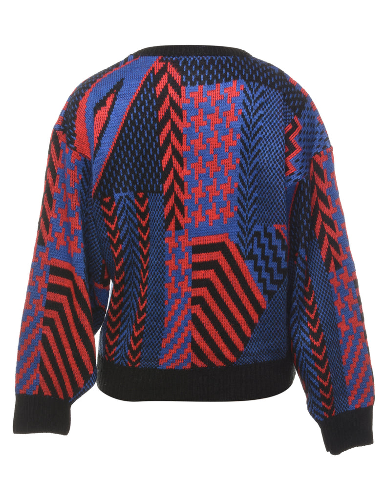 Patterned Jumper - M