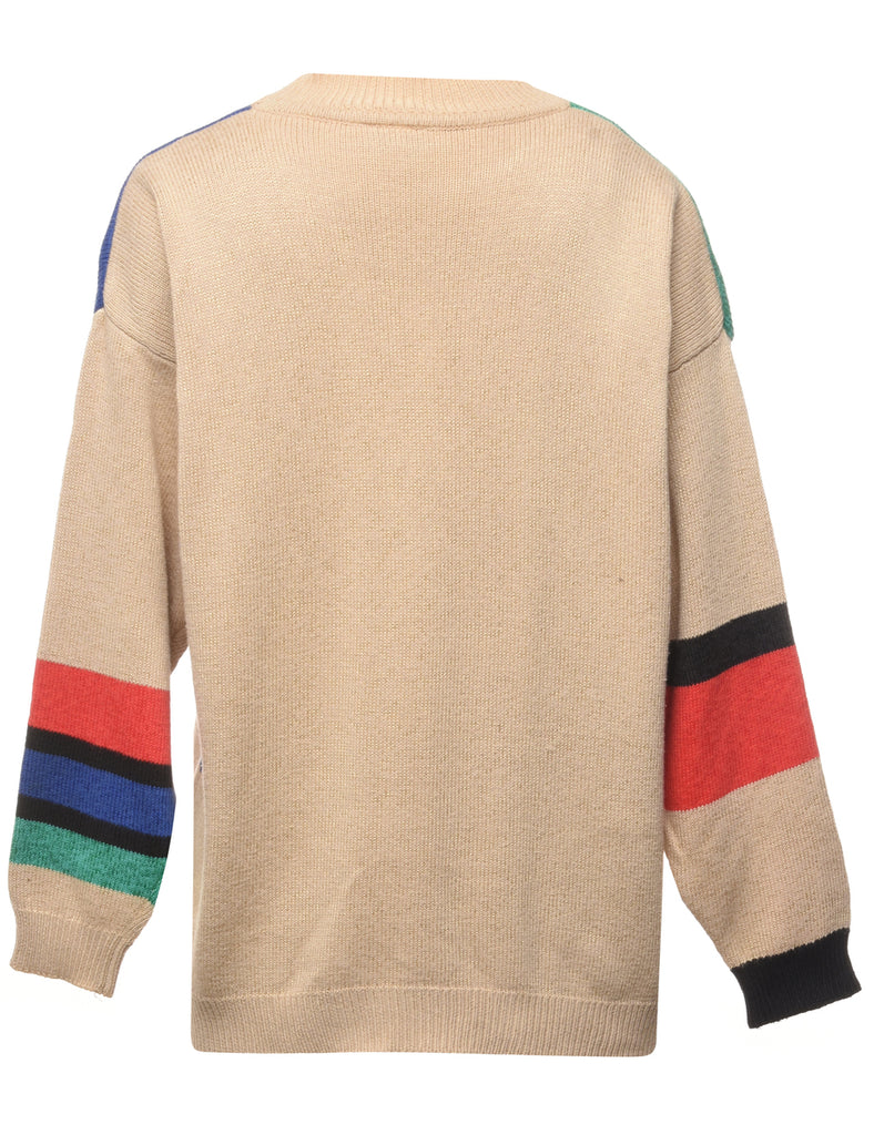 Patterned Jumper - L