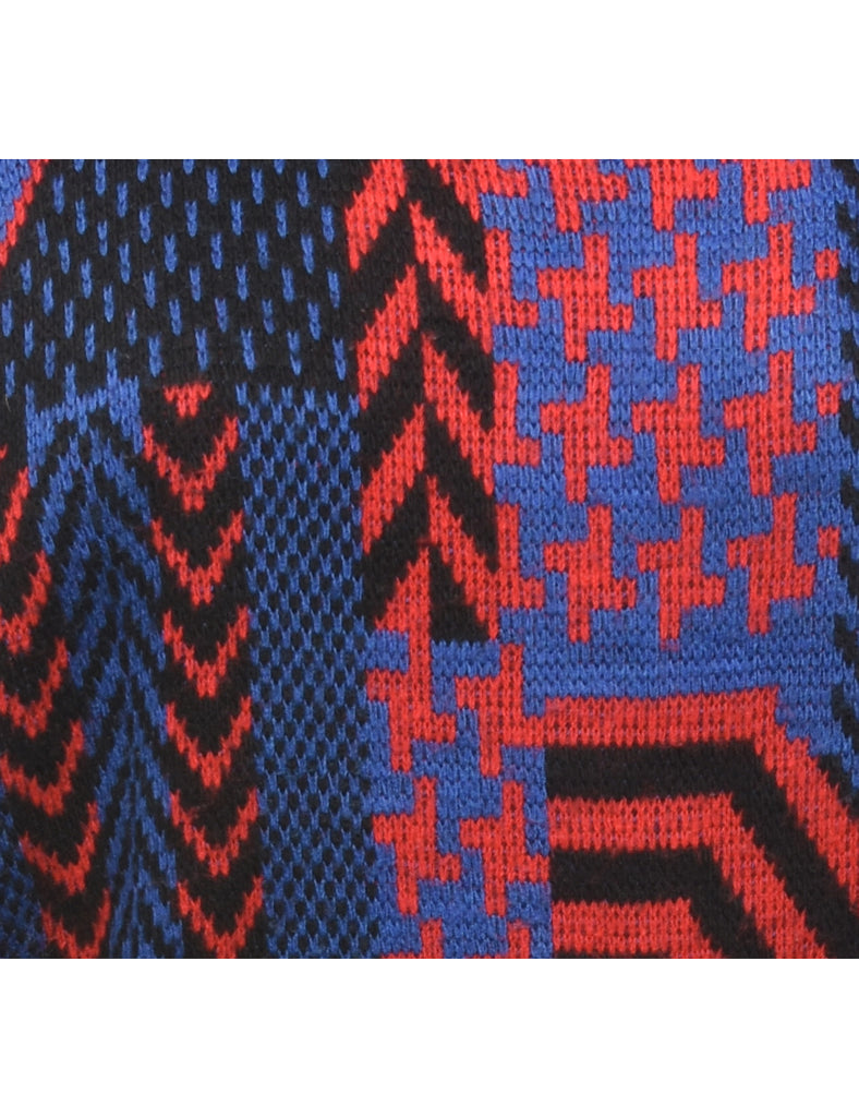 Patterned Jumper - M