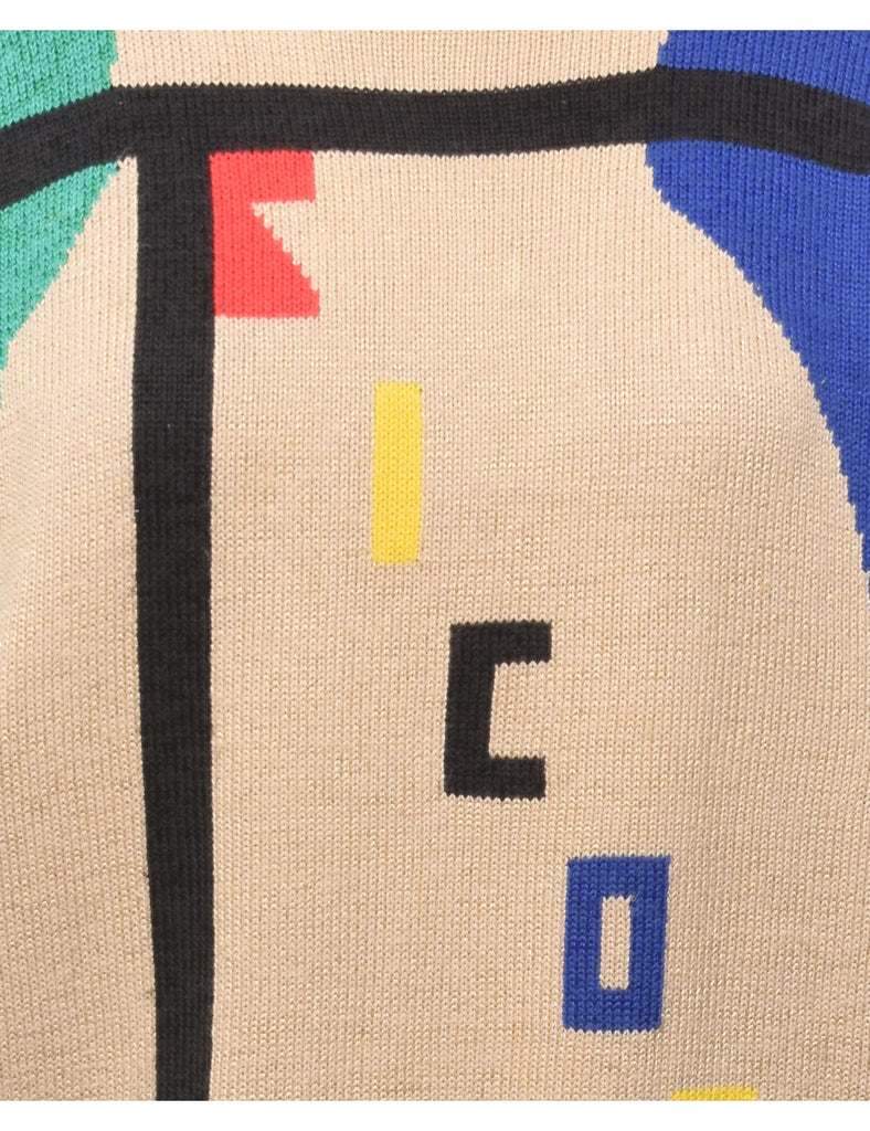 Patterned Jumper - L