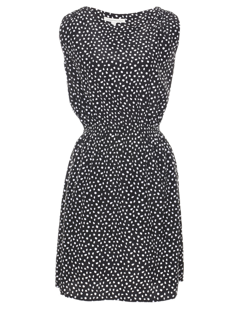 Patterned Mini Dress - S