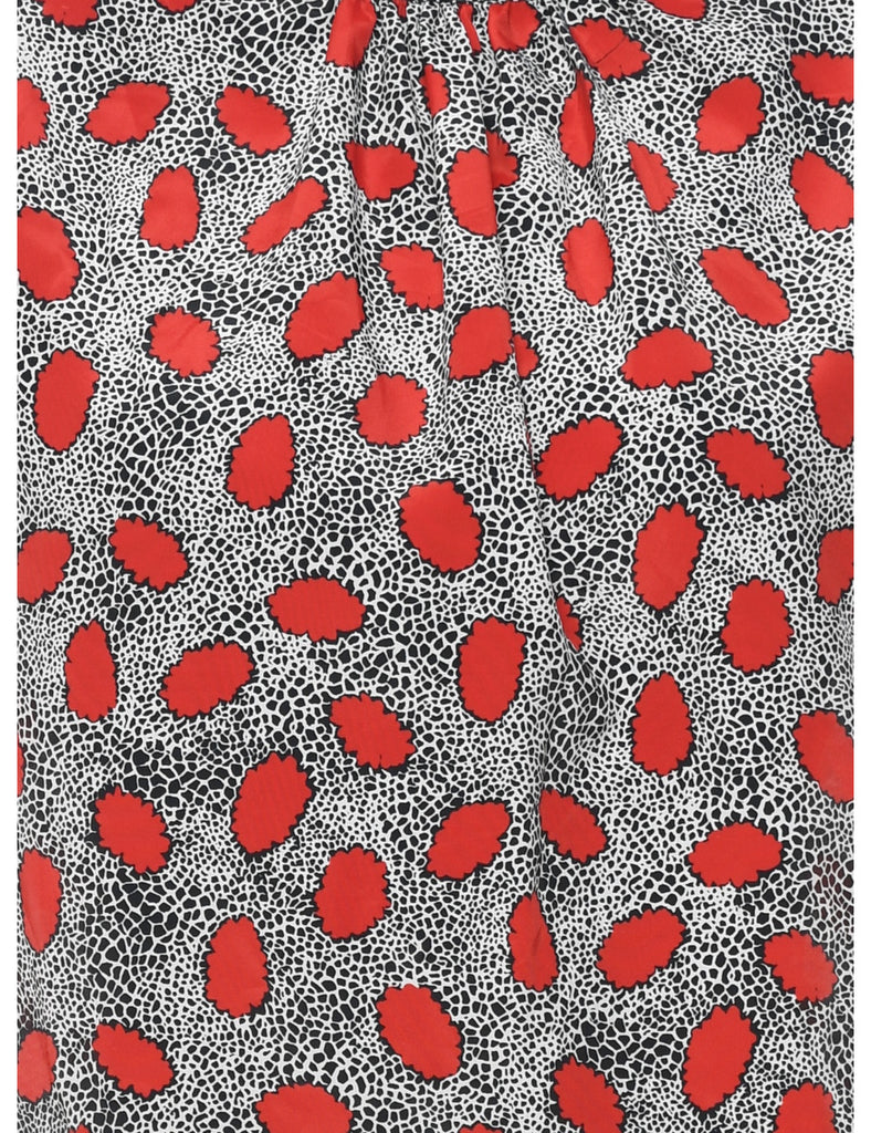 Patterned Printed Top - L