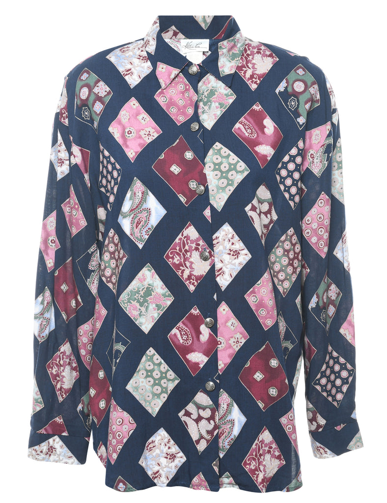 Patterned Shirt - L