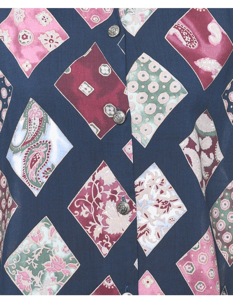 Patterned Shirt - L