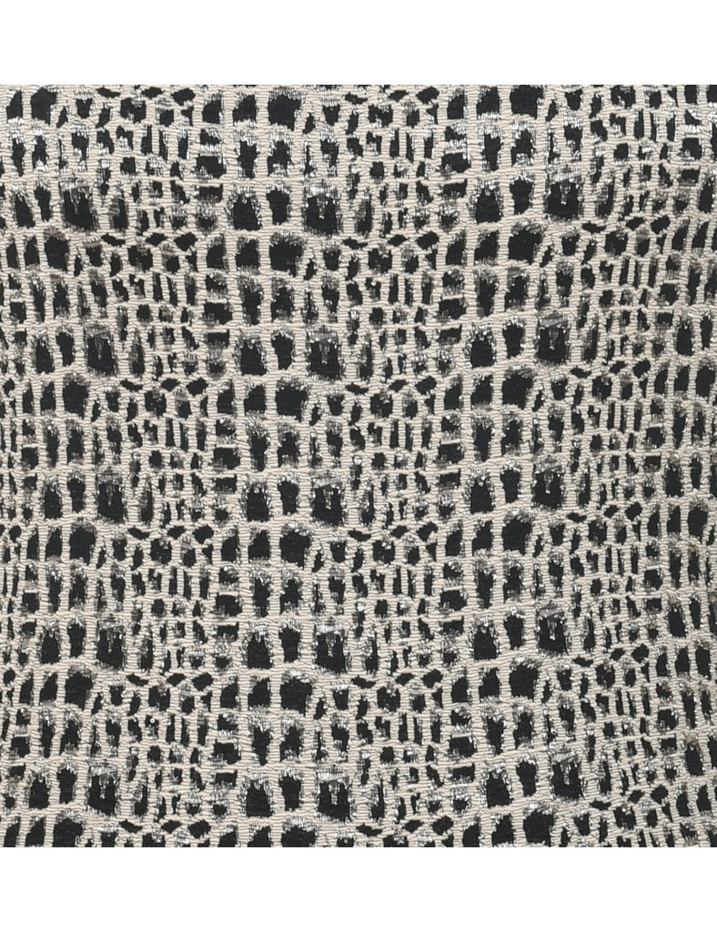 Patterned Top - M