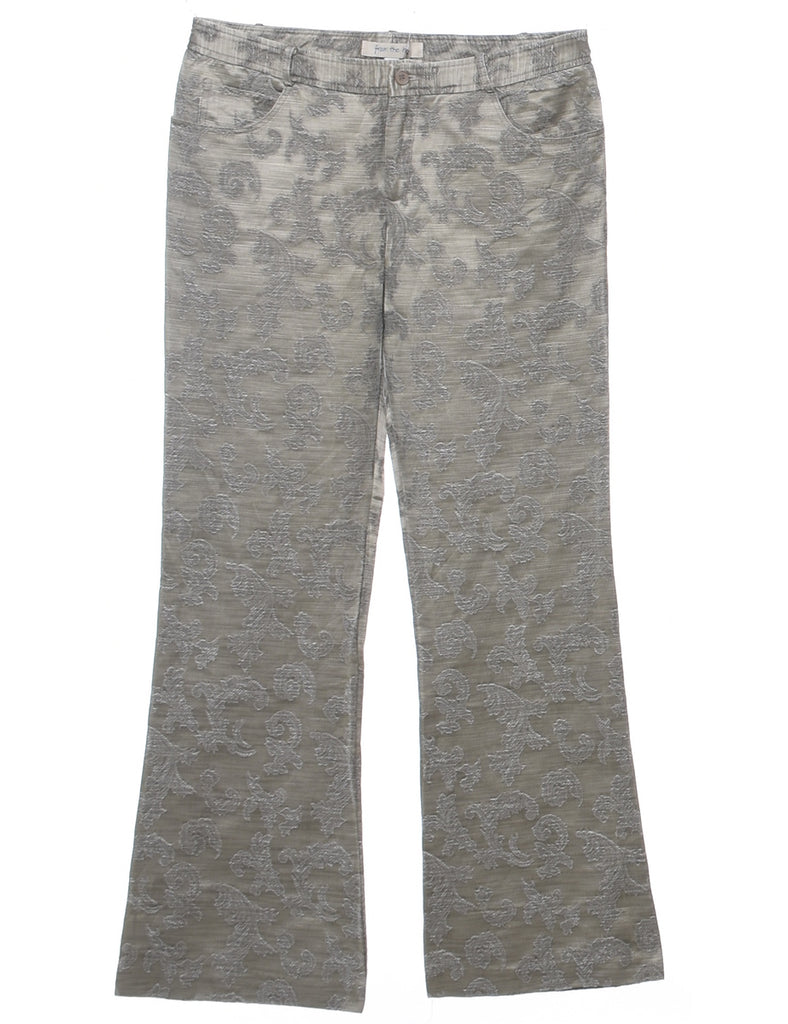 Patterned Trousers - W31 L31