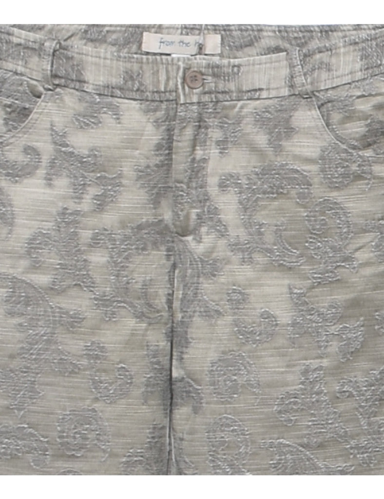 Patterned Trousers - W31 L31