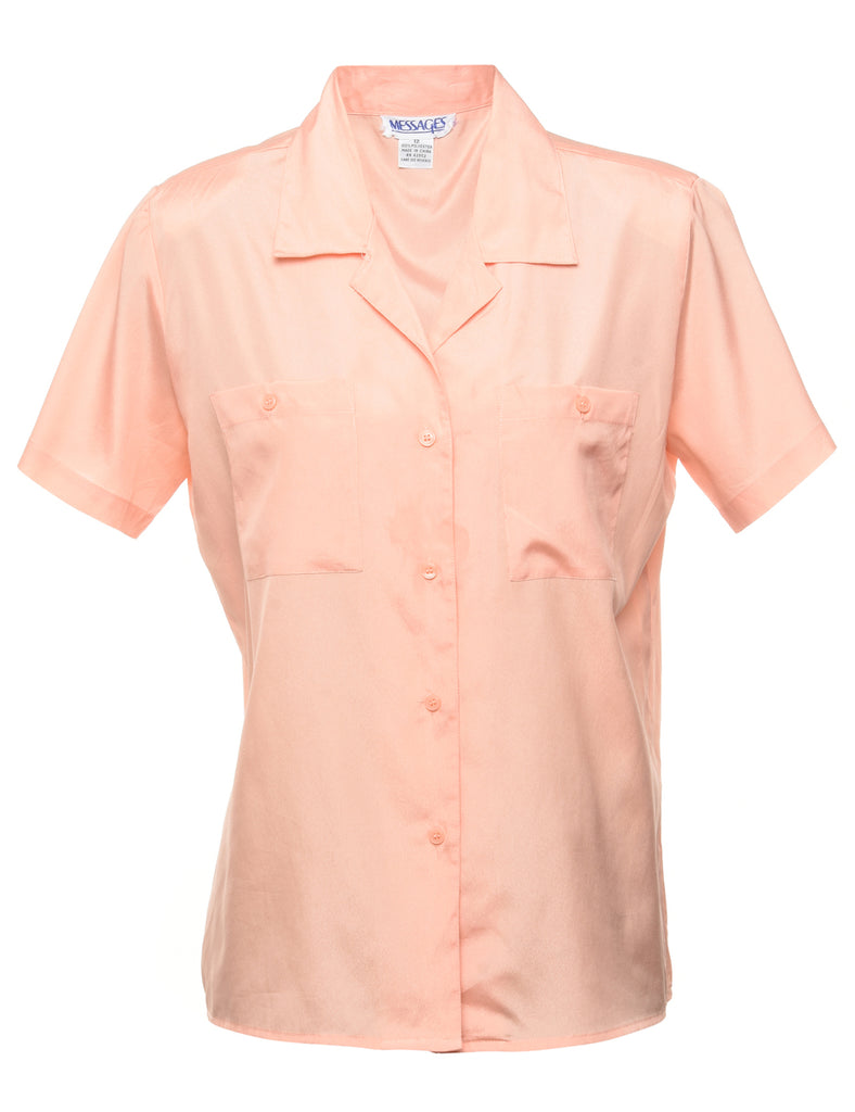 Peach Blouse - L