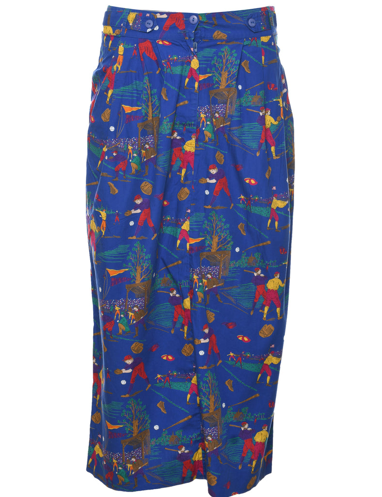 Pencil Shape Maxi Skirt - S
