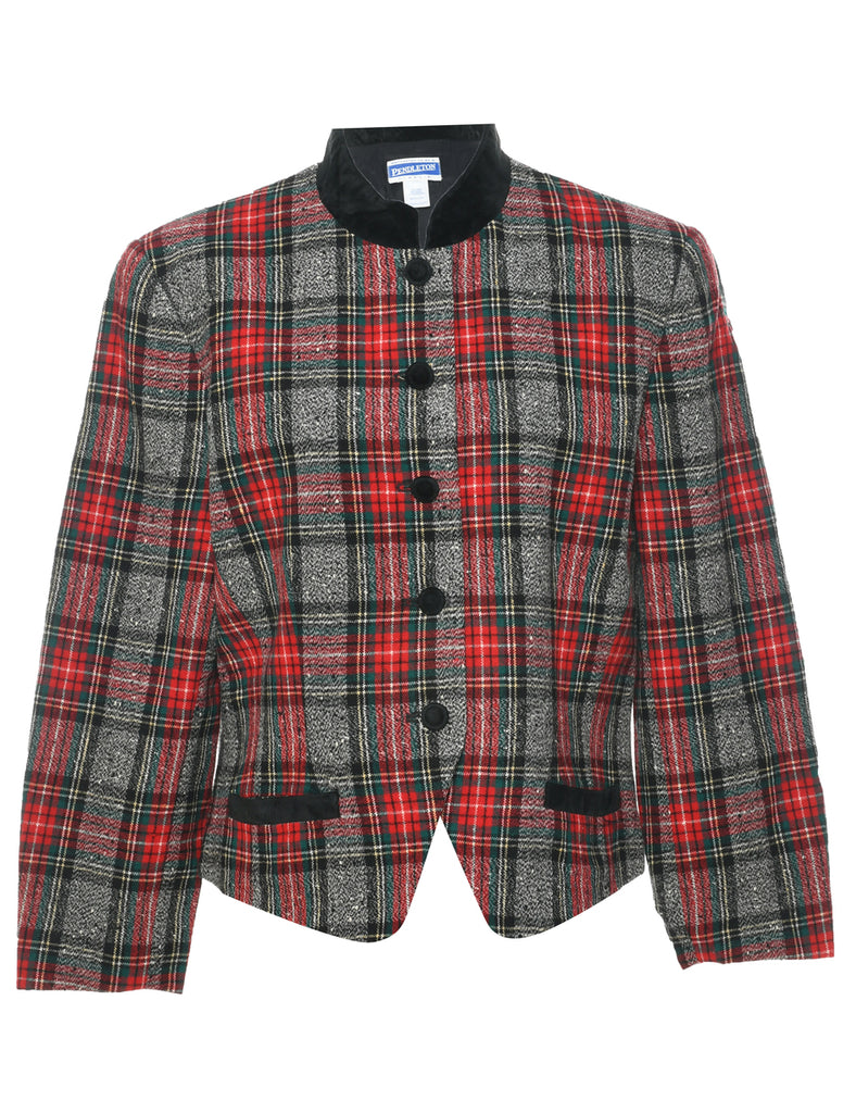 Pendleton Checked Jacket - L