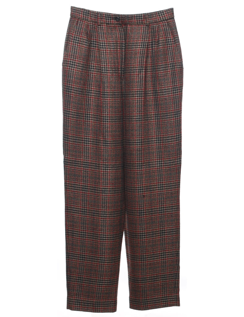 Pendleton Checked Pattern Trousers - W29 L31