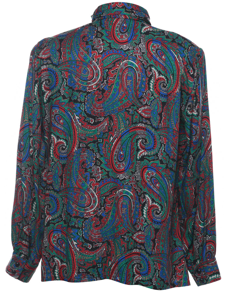 Pendleton Paisley Blouse - L
