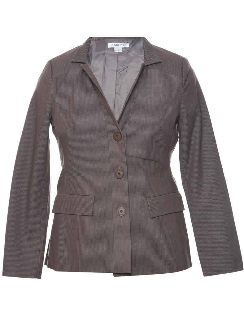 Pendleton Pinstriped Blazer - S