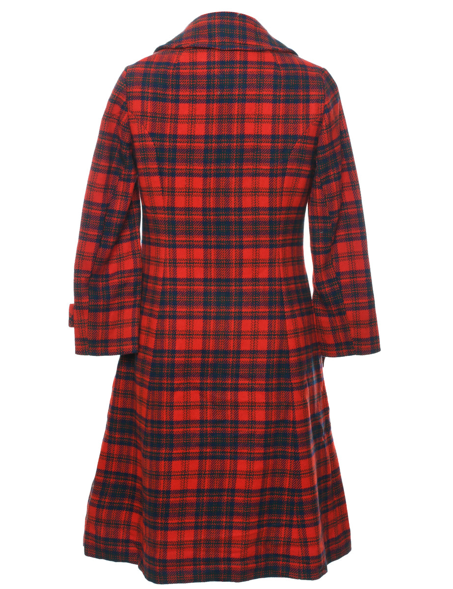 Women s Pendleton Pendleton Wool Coat Red M Beyond Retro