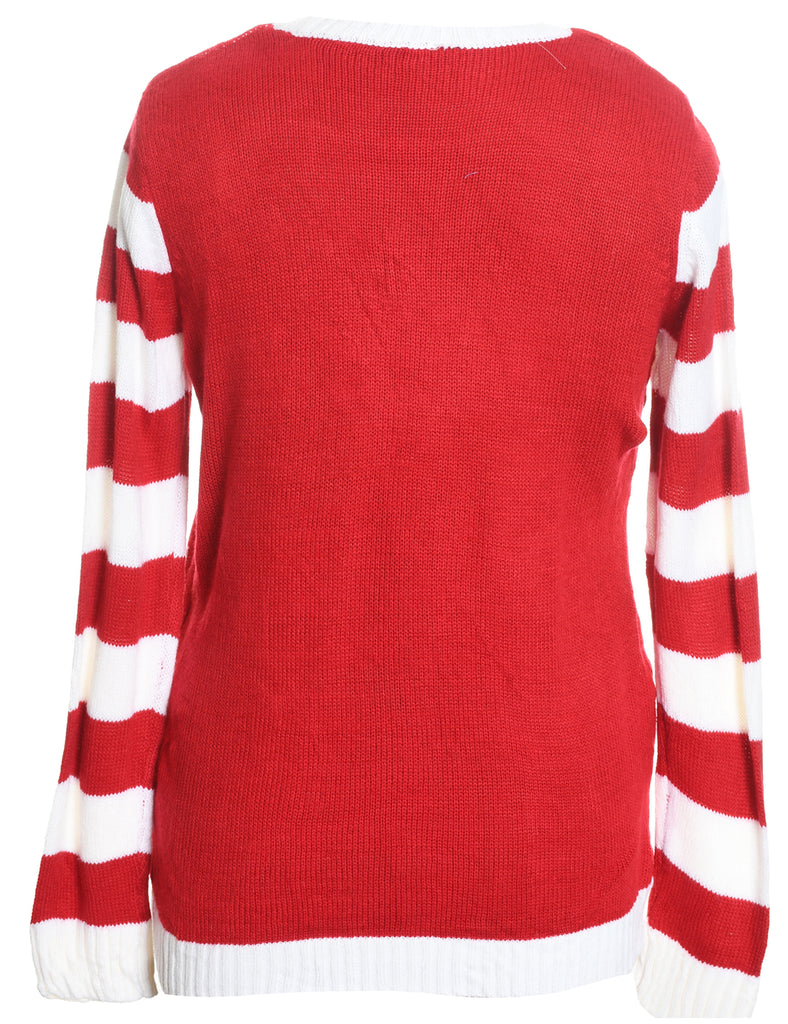 Penguin Christmas Jumper - M