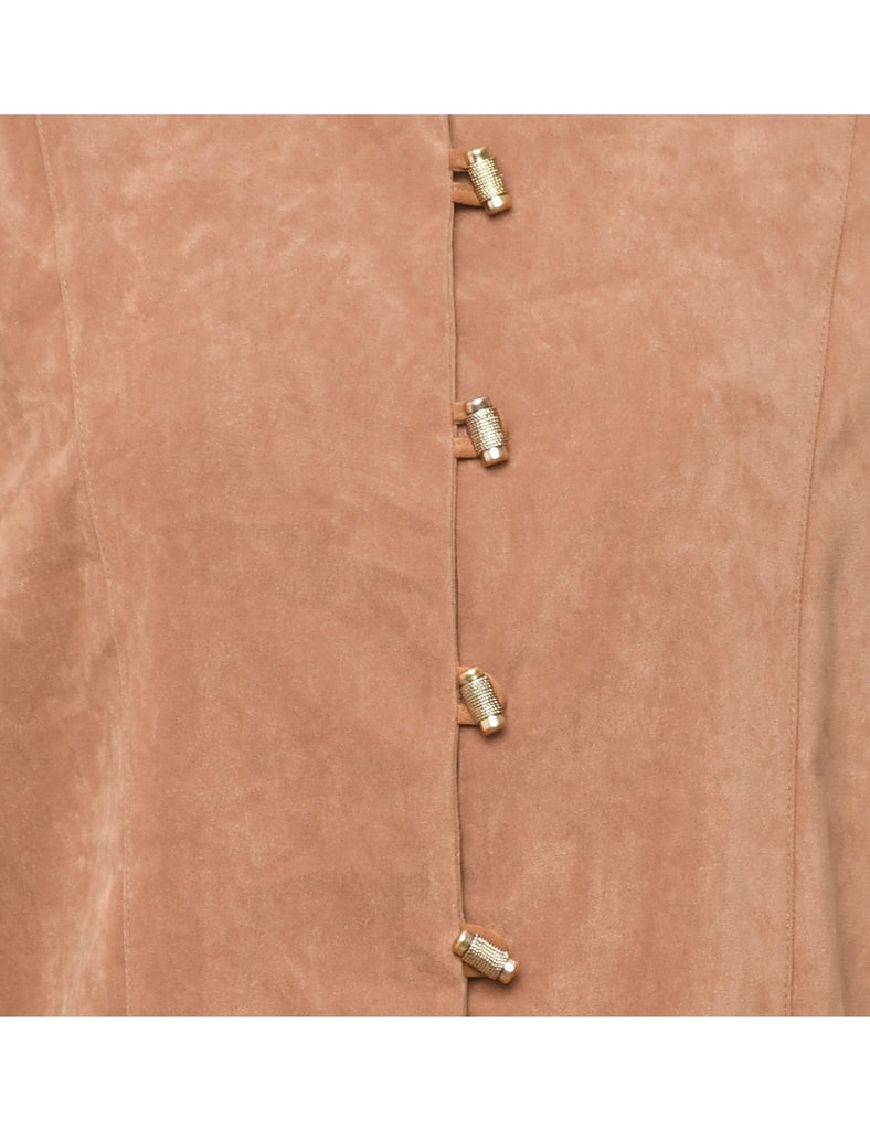 Petites Frog Closure Blouse - L