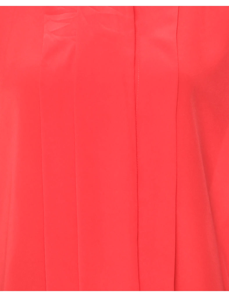 Pin Tucks Blouse - M