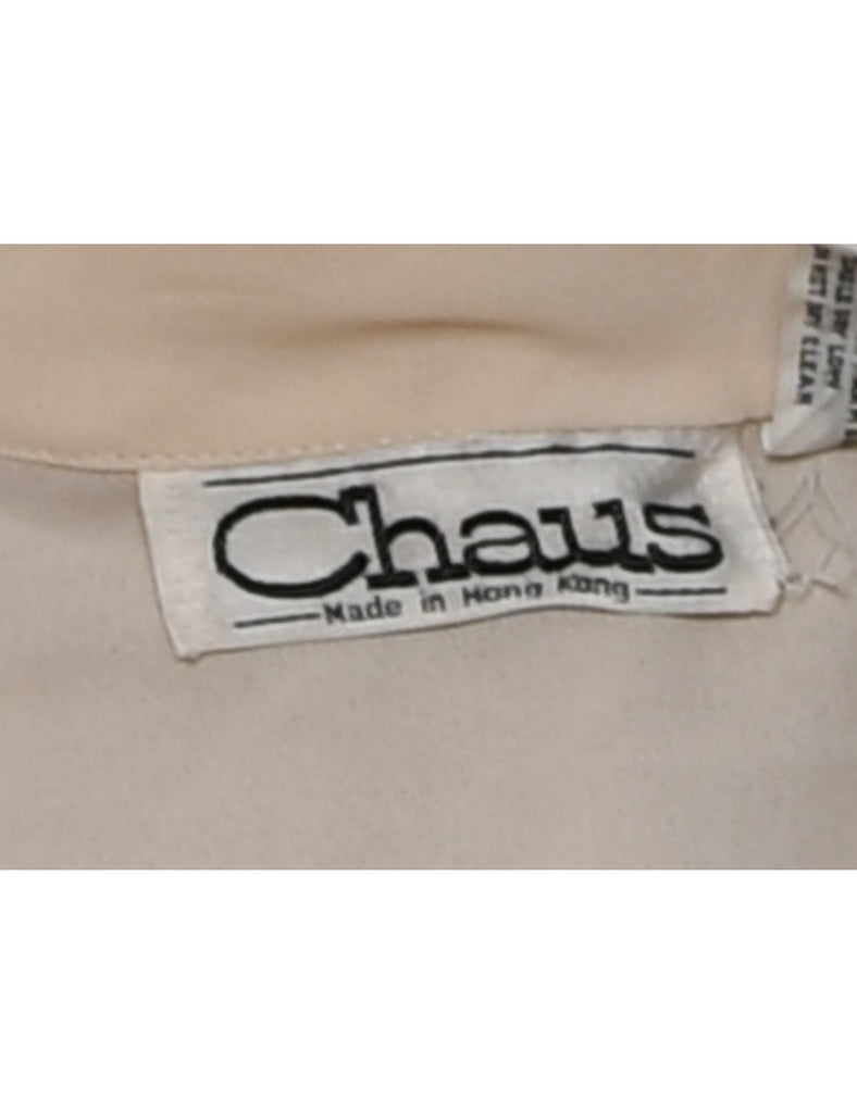Pin Tucks Blouse - L