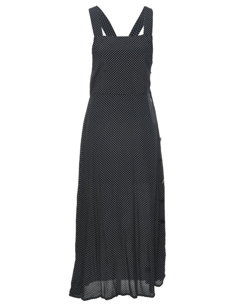 Pinafore Polka Dot  Dress - XS