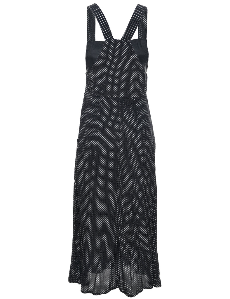 Pinafore Polka Dot  Dress - XS