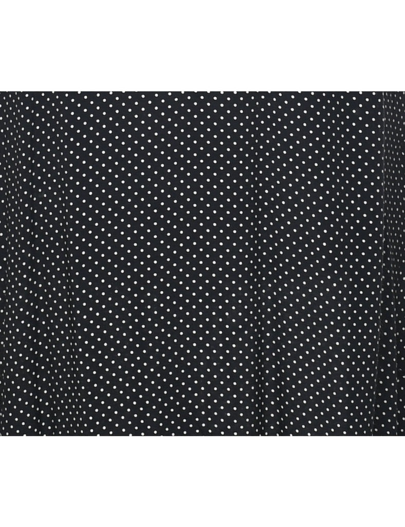 Pinafore Polka Dot  Dress - XS