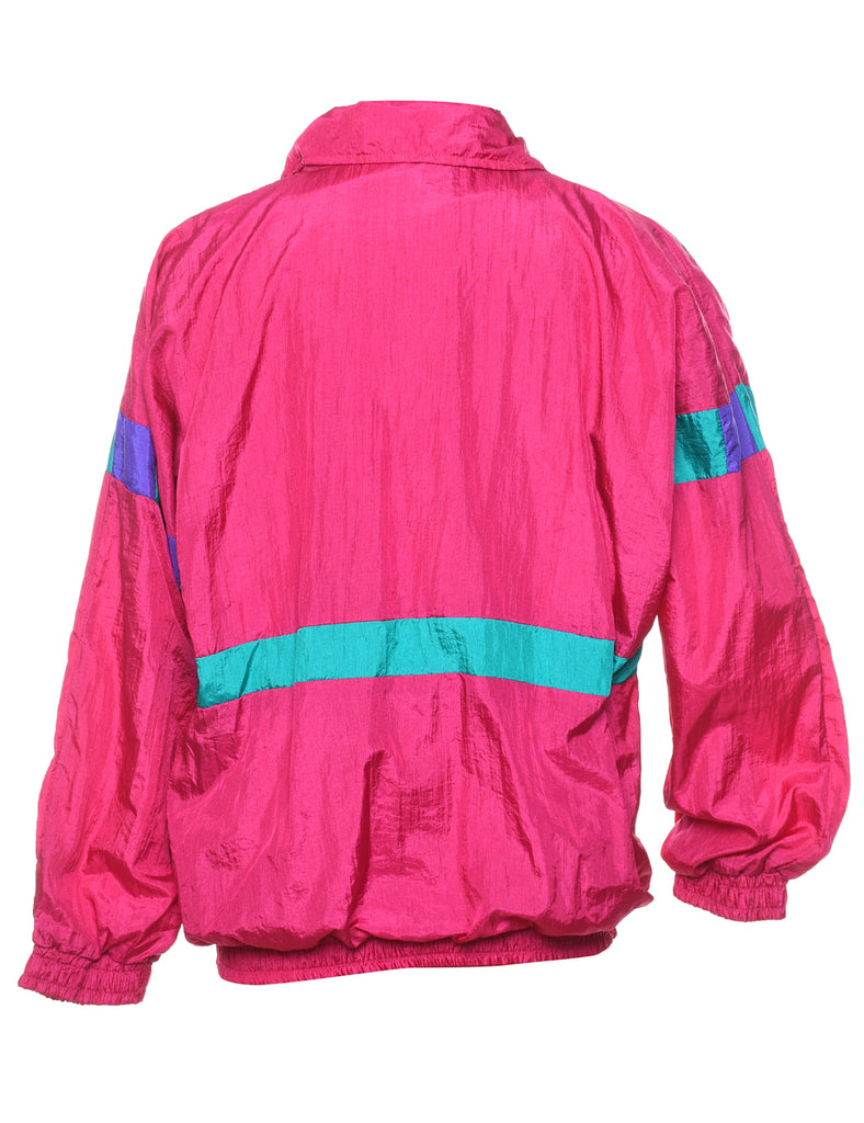 Pink & Blue 1990s Nylon Jacket - M
