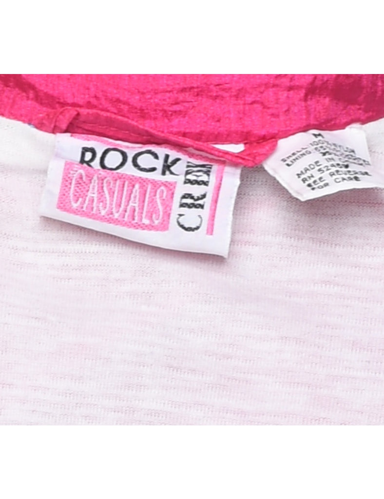 Pink & Blue 1990s Nylon Jacket - M