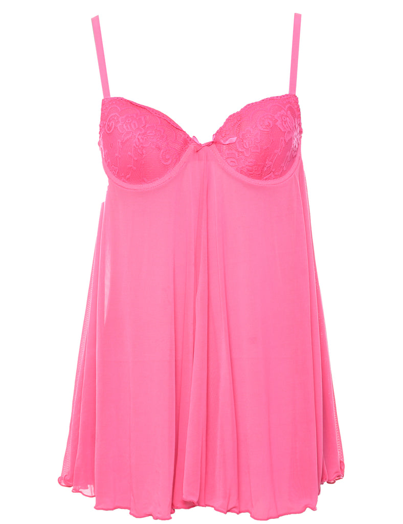 Pink Y2K Babydoll - S