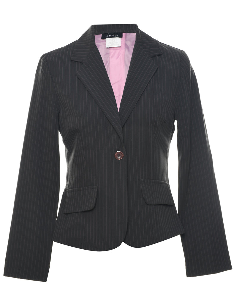 Pinstriped Blazer - S