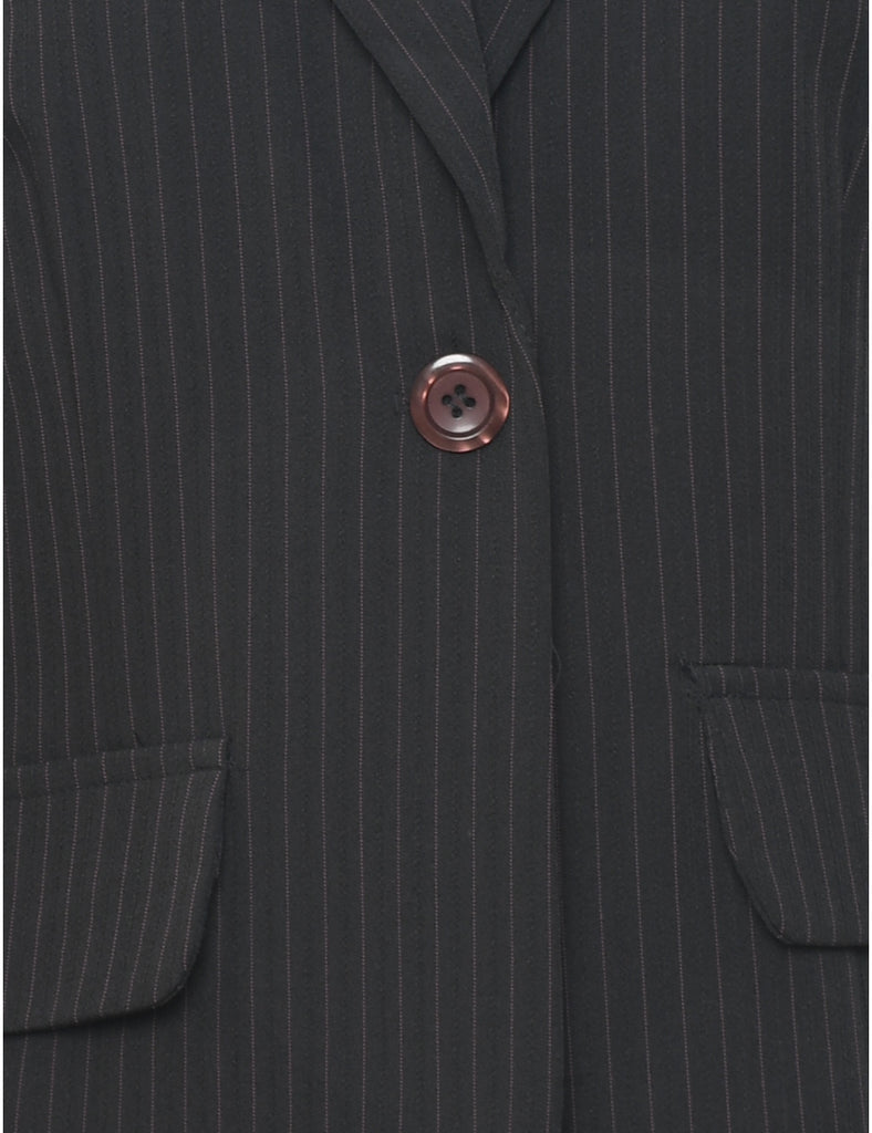 Pinstriped Blazer - S