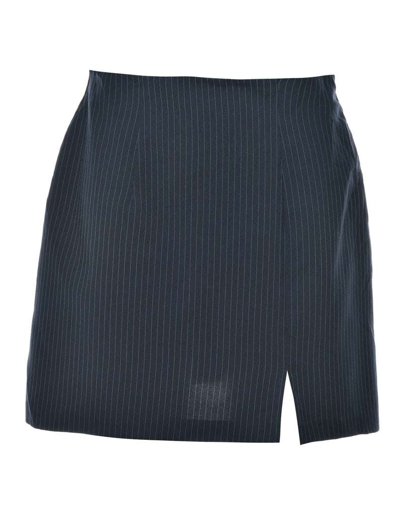 Pinstriped Pencil Skirt - S