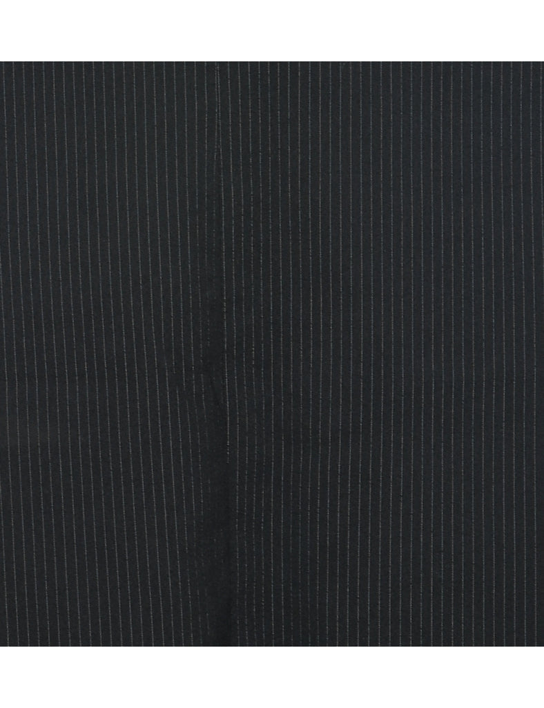 Pinstriped Pencil Skirt - M