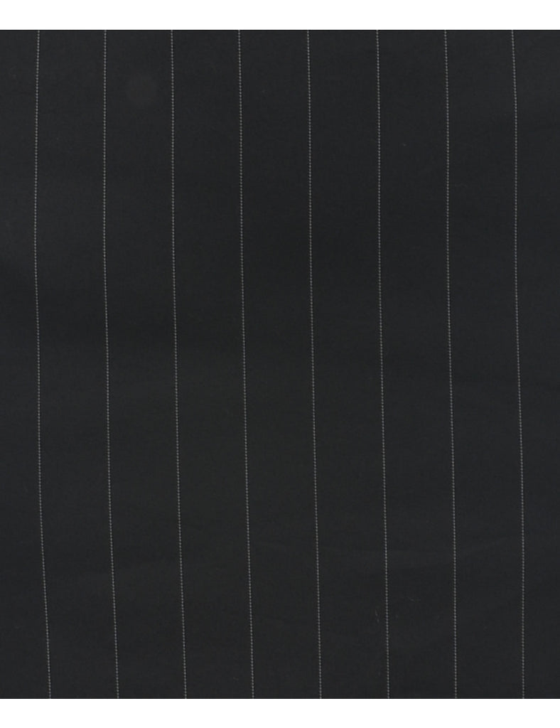Pinstriped Pencil Skirt - M