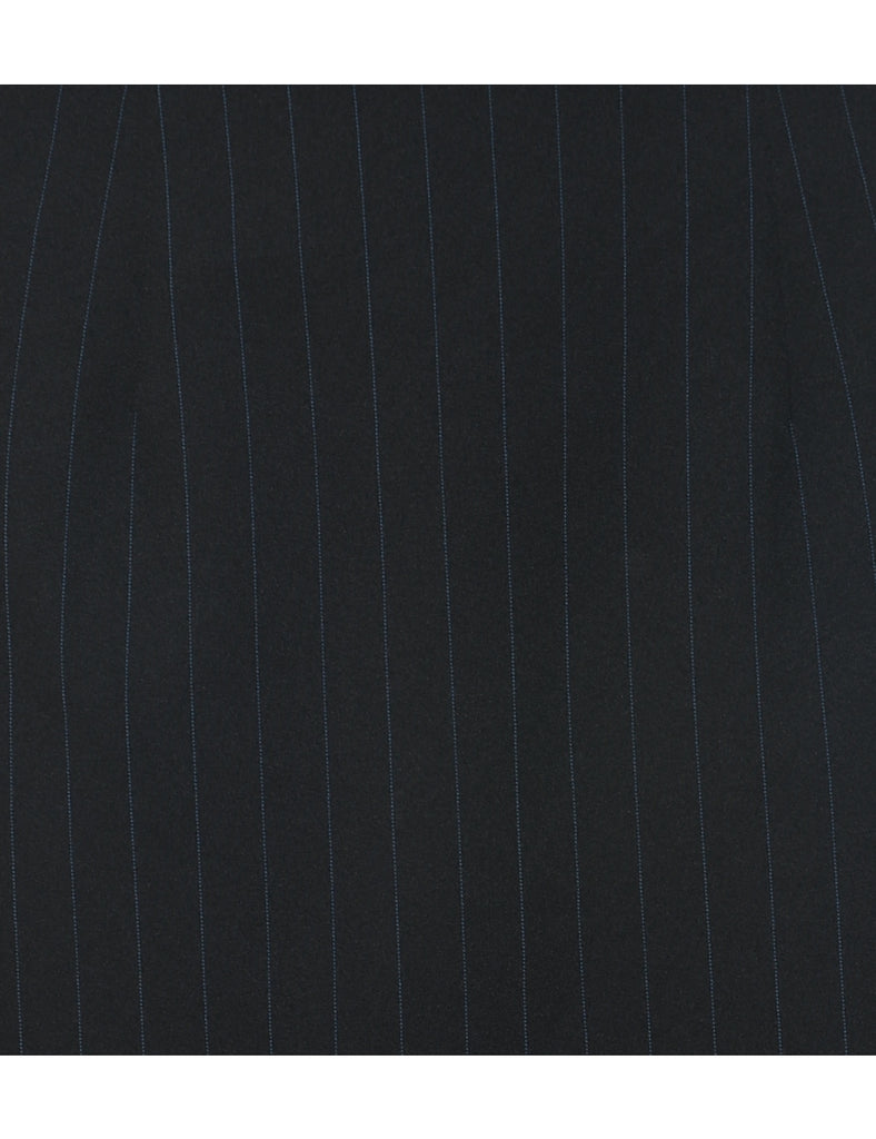 Pinstriped Pencil Skirt - S
