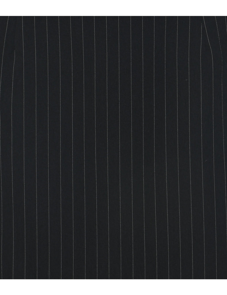 Pinstriped Pencil Skirt - M