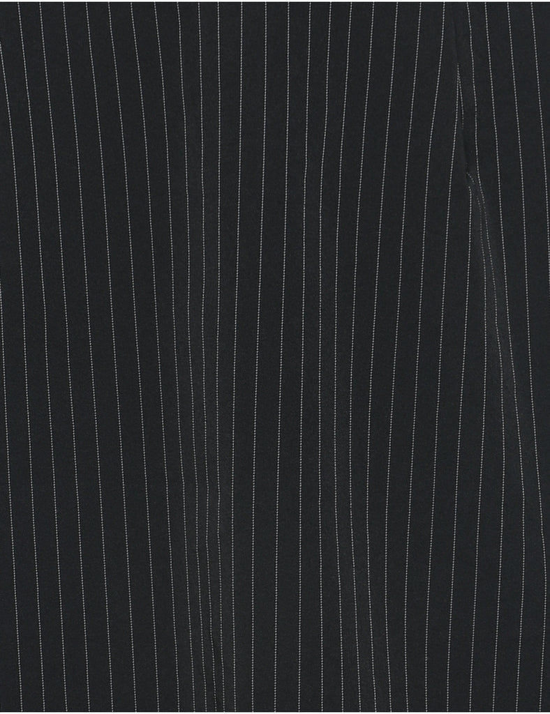 Pinstriped Pencil Skirt - M