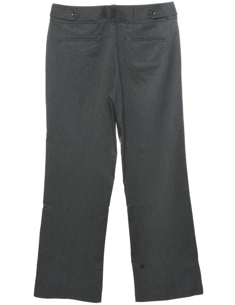 Pinstriped Trousers - W35 L32