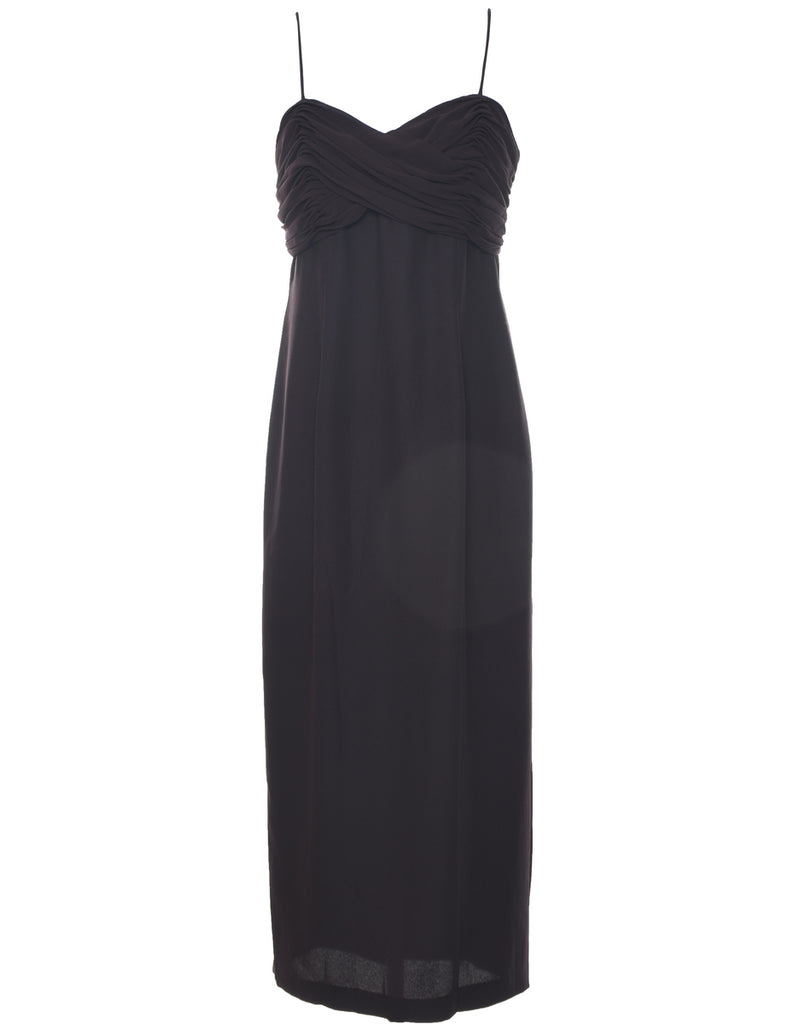 Plum Evening Dress - M