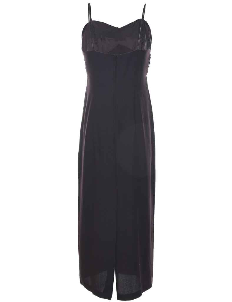 Plum Evening Dress - M