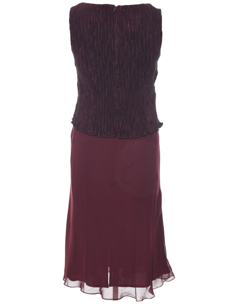 Plum Evening Dress - XL