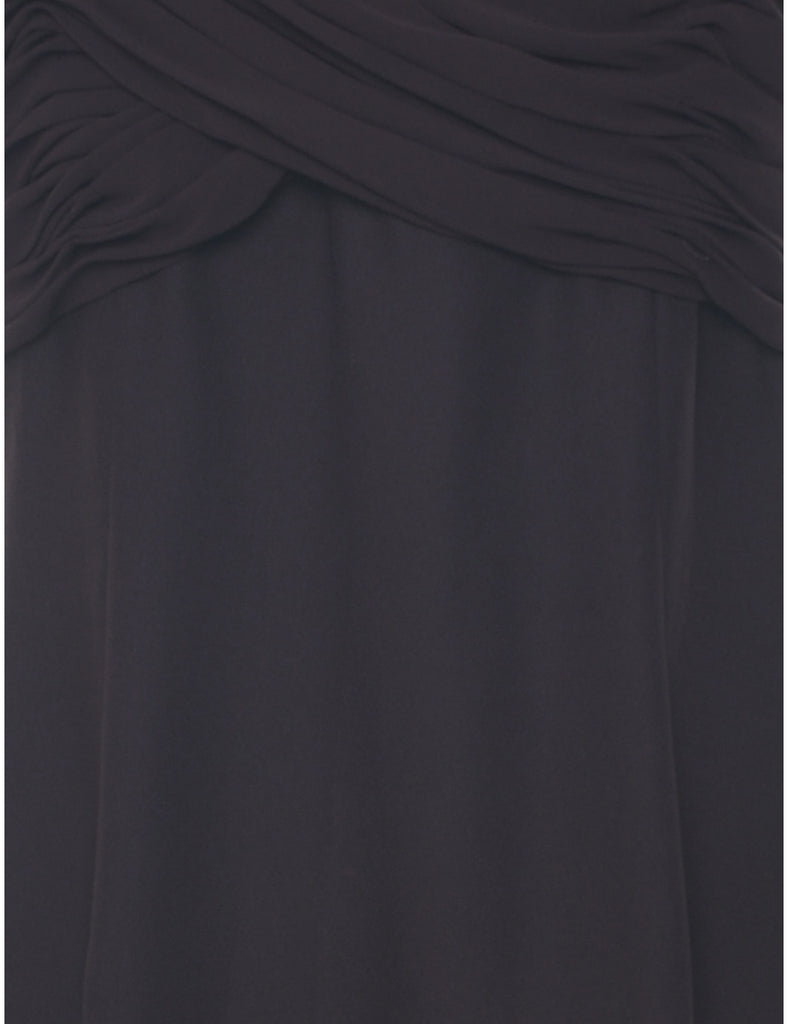 Plum Evening Dress - M